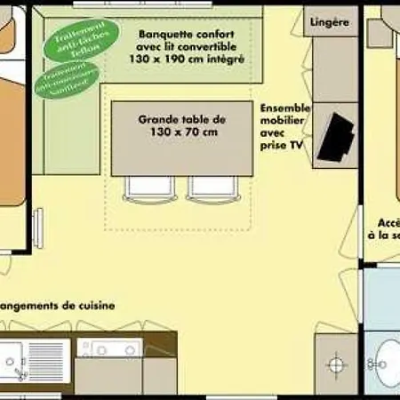Camping 3 Etoiles - Piscine - Eeicbi *
